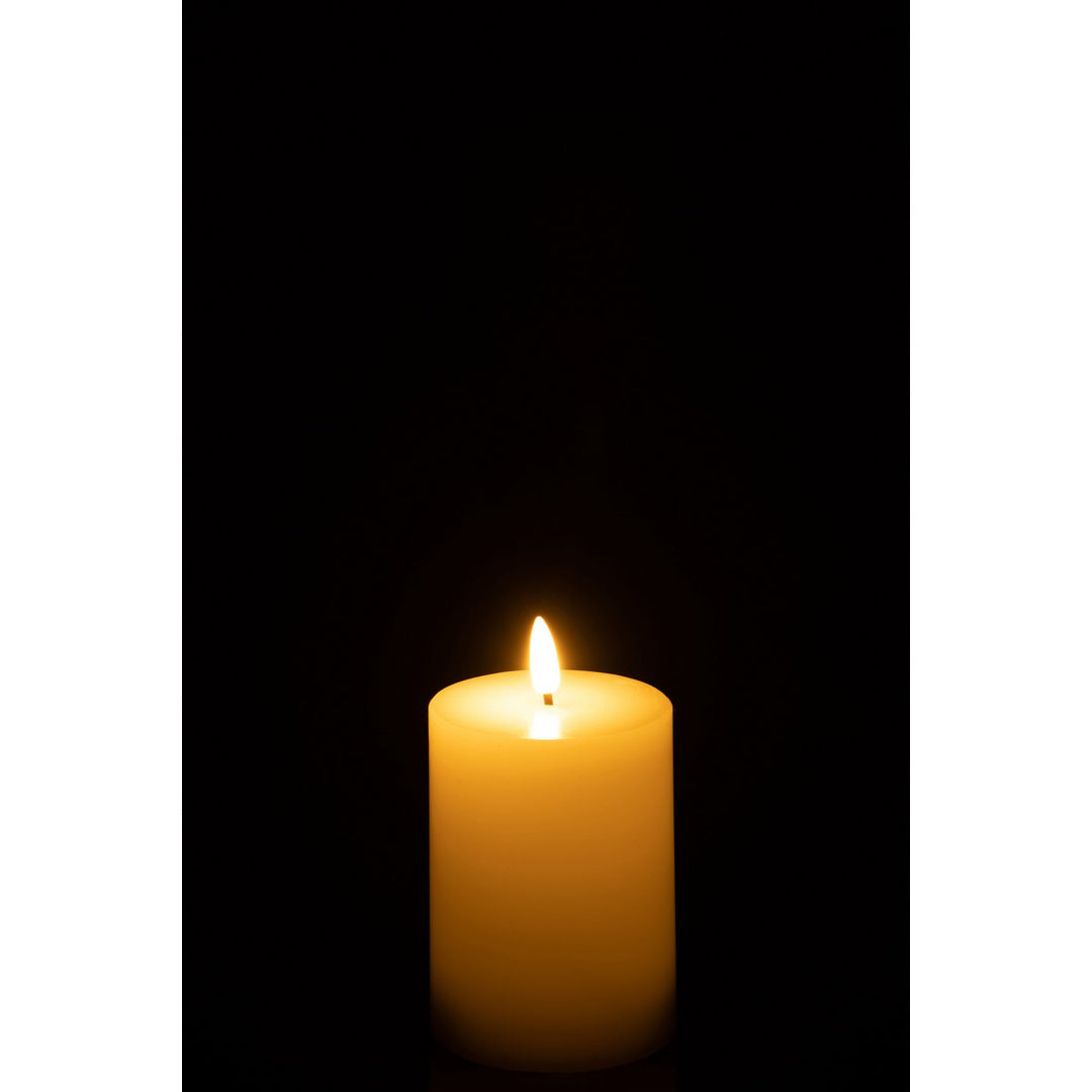J-Line Bougie Led Blanc H13 cm