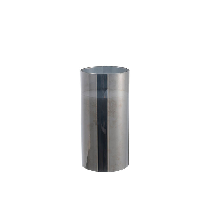 J-Line Lampe Led Brillante Verre Gris Mo