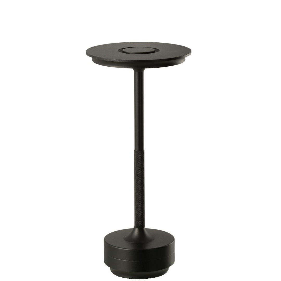 J-Line Lampe Led Touch Plastique Noir