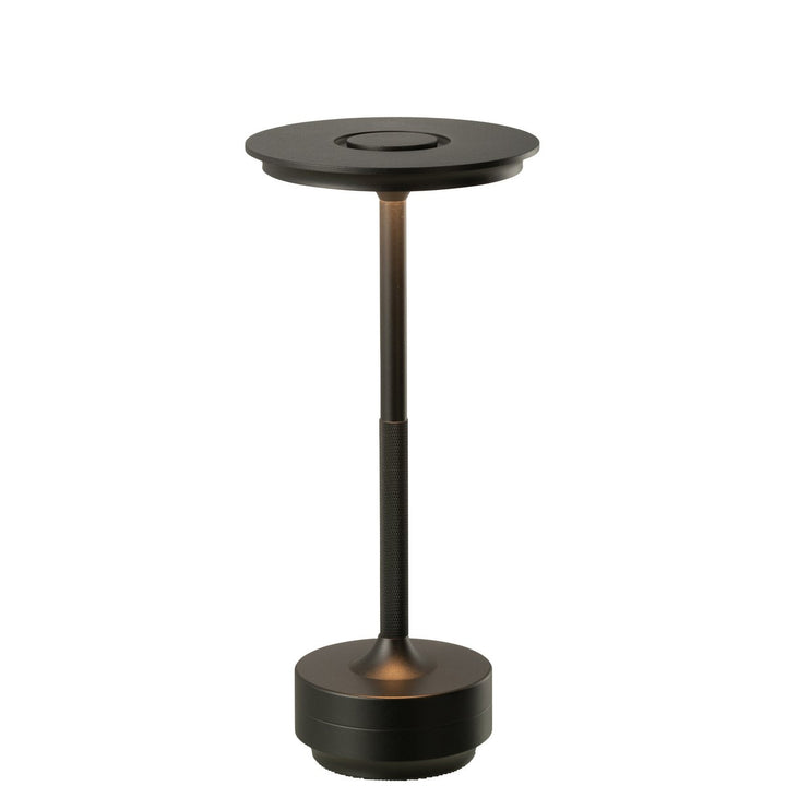 J-Line Lampe Led Touch Plastique Noir SANS FIL
