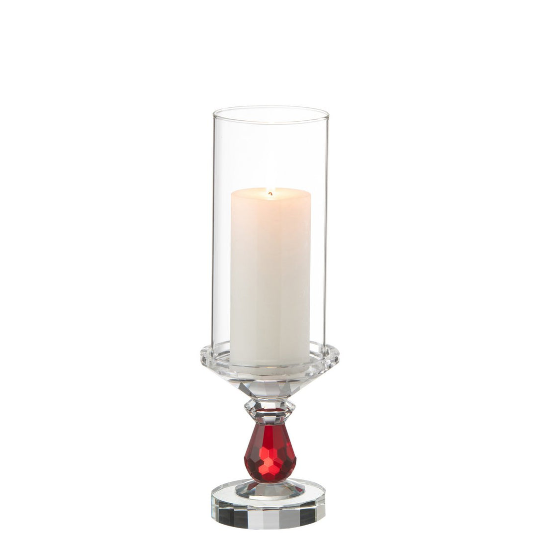 J-Line Photophore Crystal Rouge/Transparent 