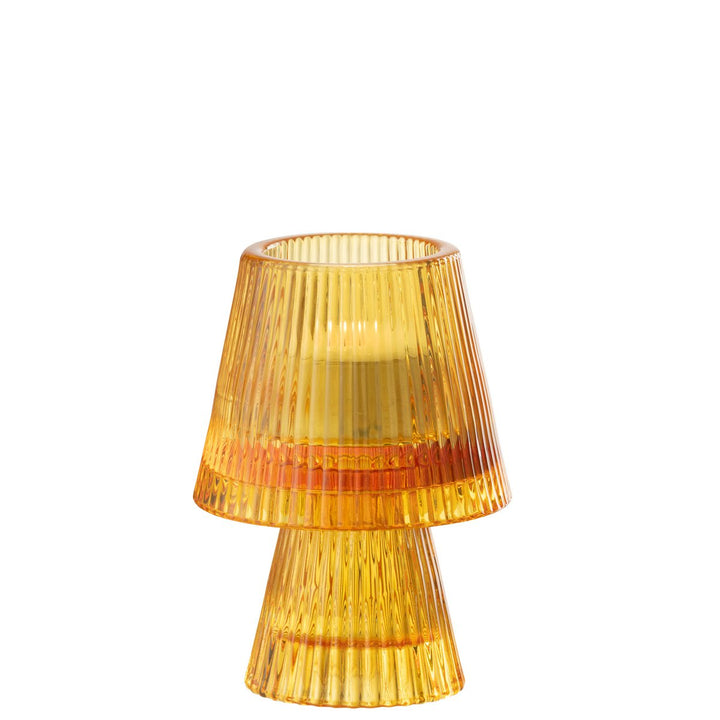 J-Line photophore  Chapeau Verre Orange