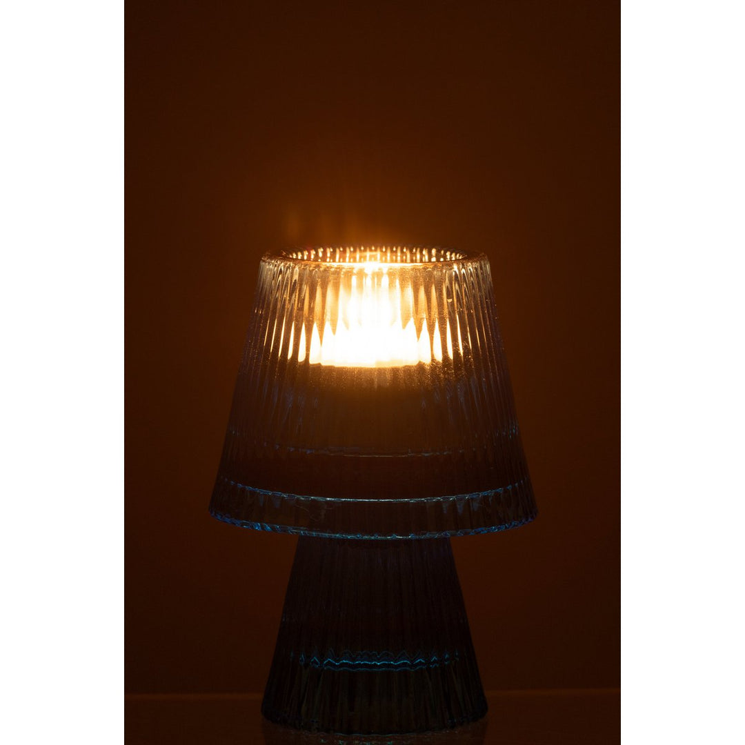 J-Line photophore  en Chapeau Verre bleu