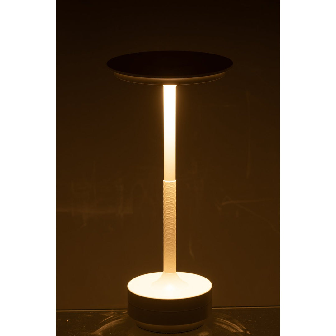J-line lamp  balnc LED touche plastique sans fil