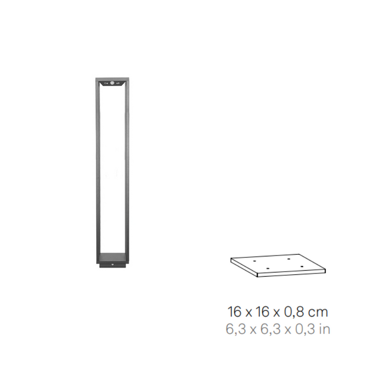 LANTERNE LED  SOLAR RECHARGEABLE EXTERIER