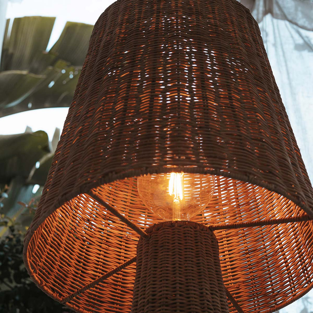 LOLA | Lampadaire Rotin Sans Fil |H:165 cm
