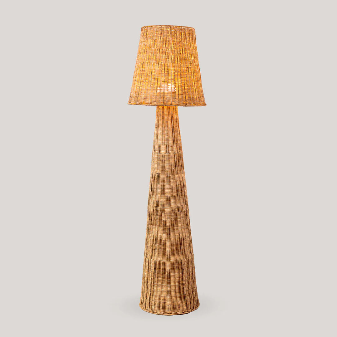 lampadaire rotin lola newgarden