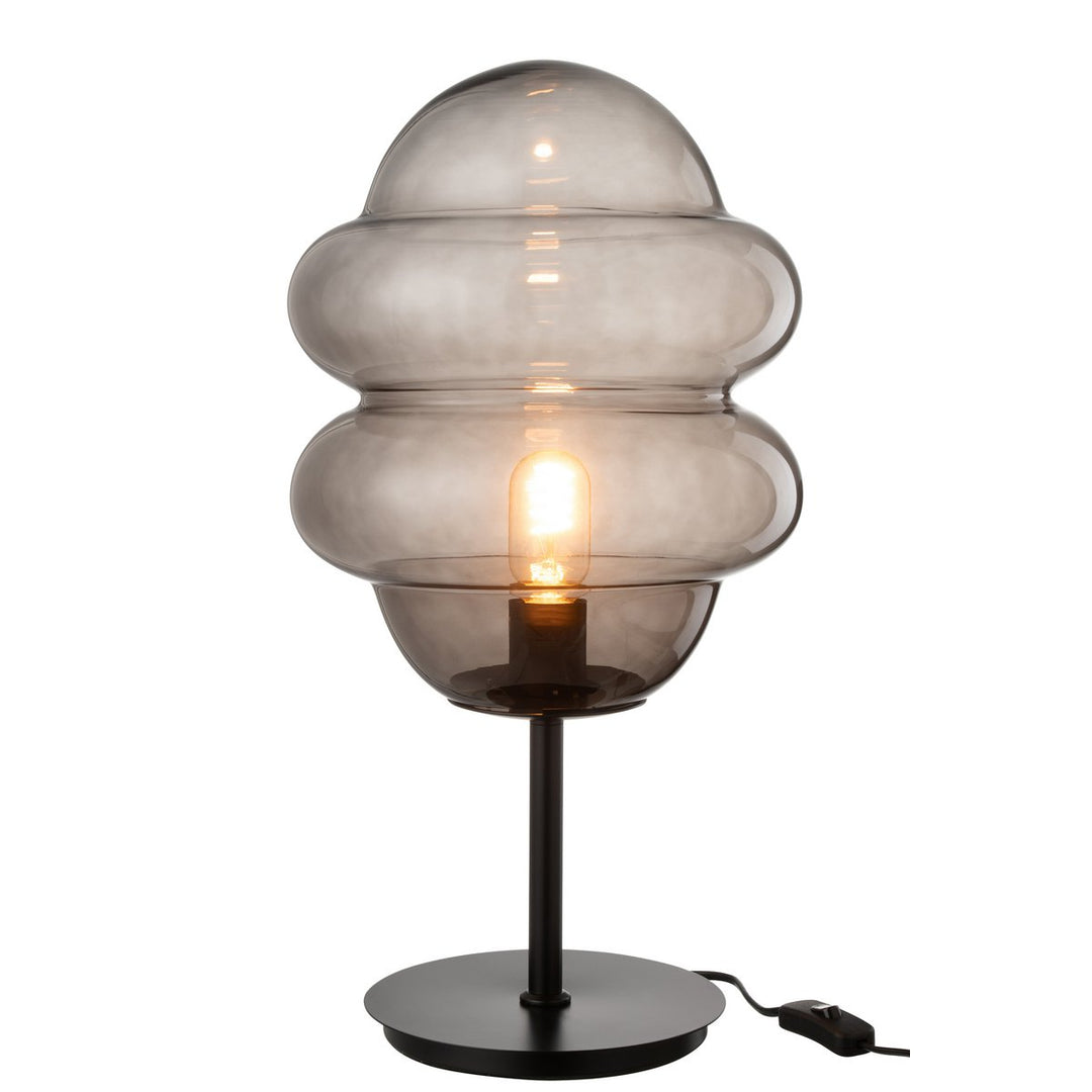 Lampe Cuillere Miel Verre Gris&nbsp;
