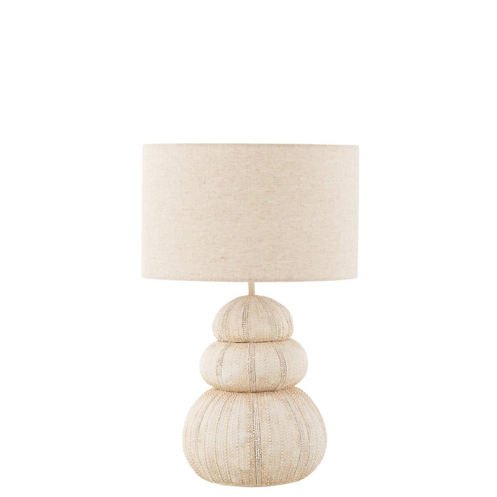 Lampe J-Line Oursin - polyersine - beige
