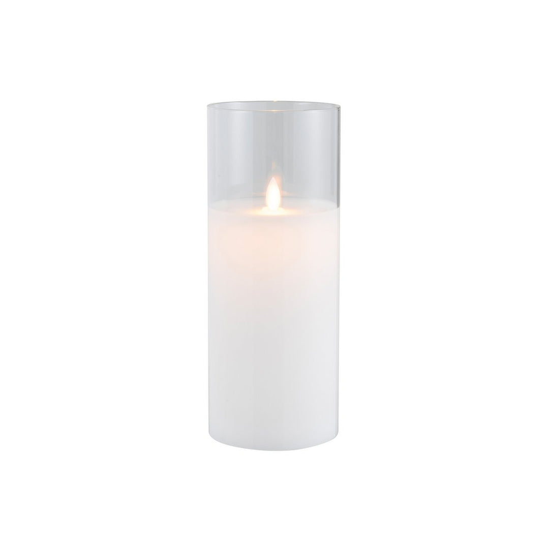 Lampe Led Brillante Verre Transparent L