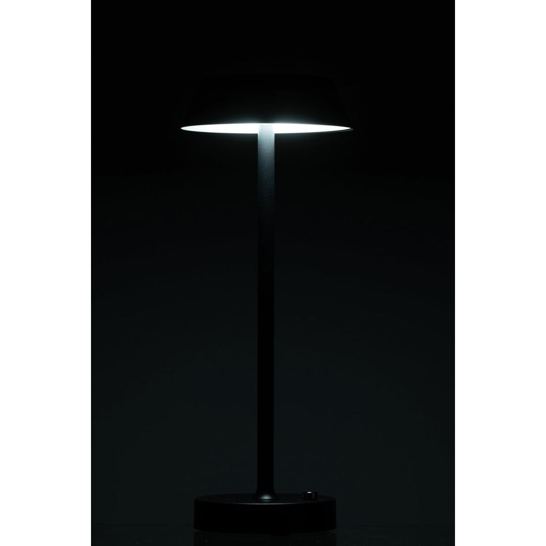 Lampe de table rechargeable  Noé - métal - noir pour la masion