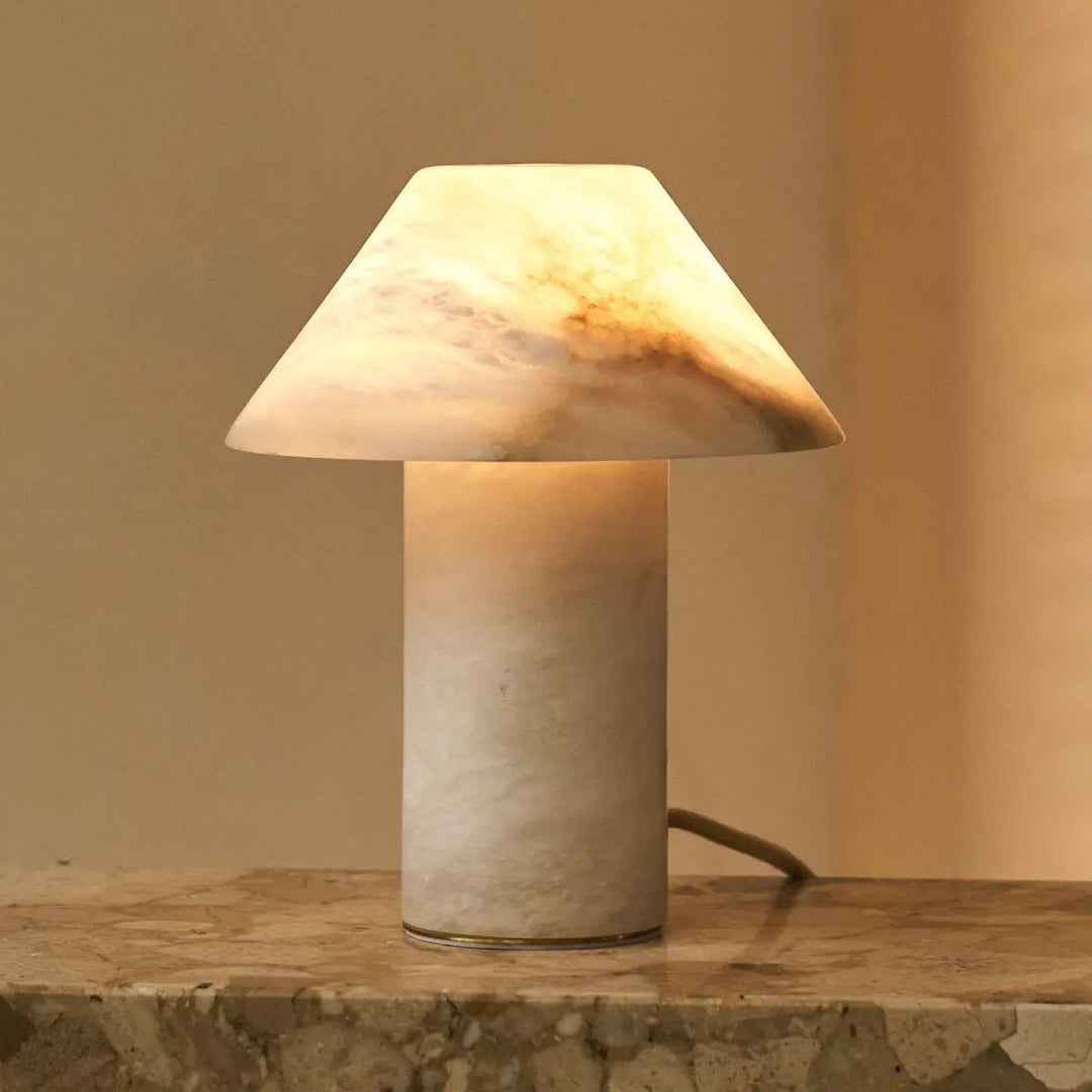 Lampe en Albâtre naturel
