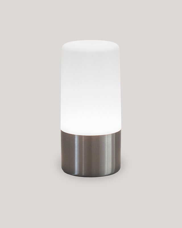 Set MAIA Gris – 9 lampes de table rechargeables sans fil + station de charge