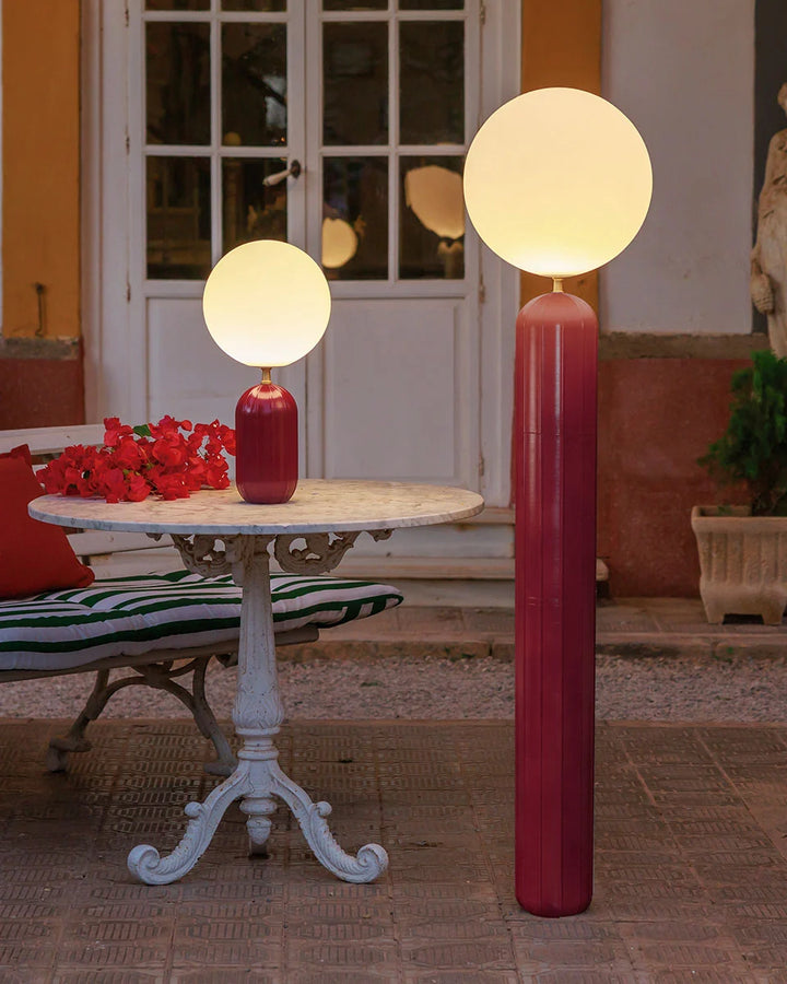 Lampe et lampadaire solaire et rechargeable monica pour extérieur