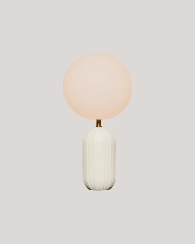 Lampe solaire et rechargeable bleu opaque monica