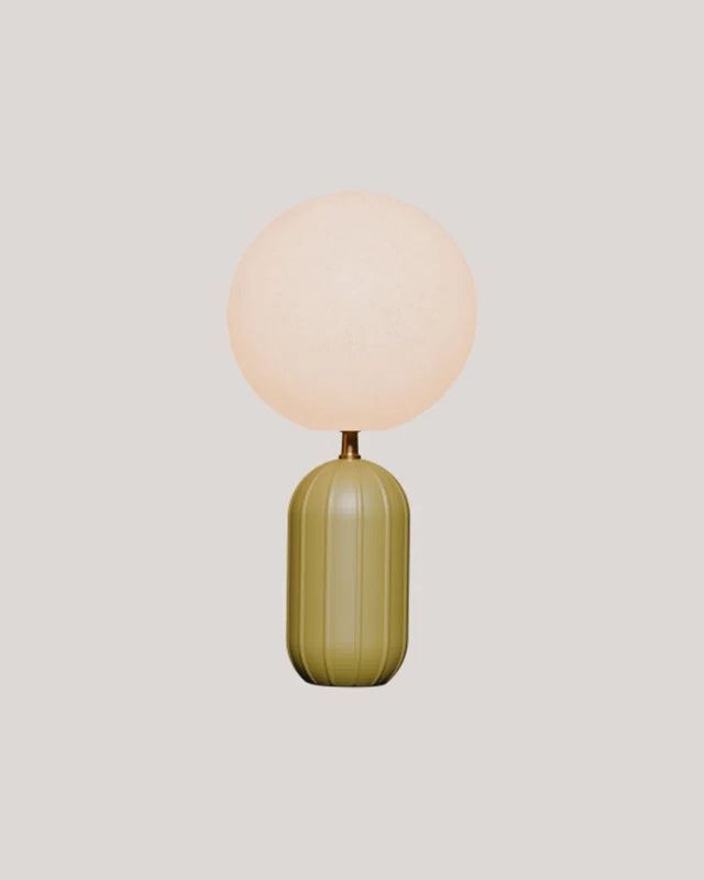 Lampe solaire et rechargable monica olive pour terrasse