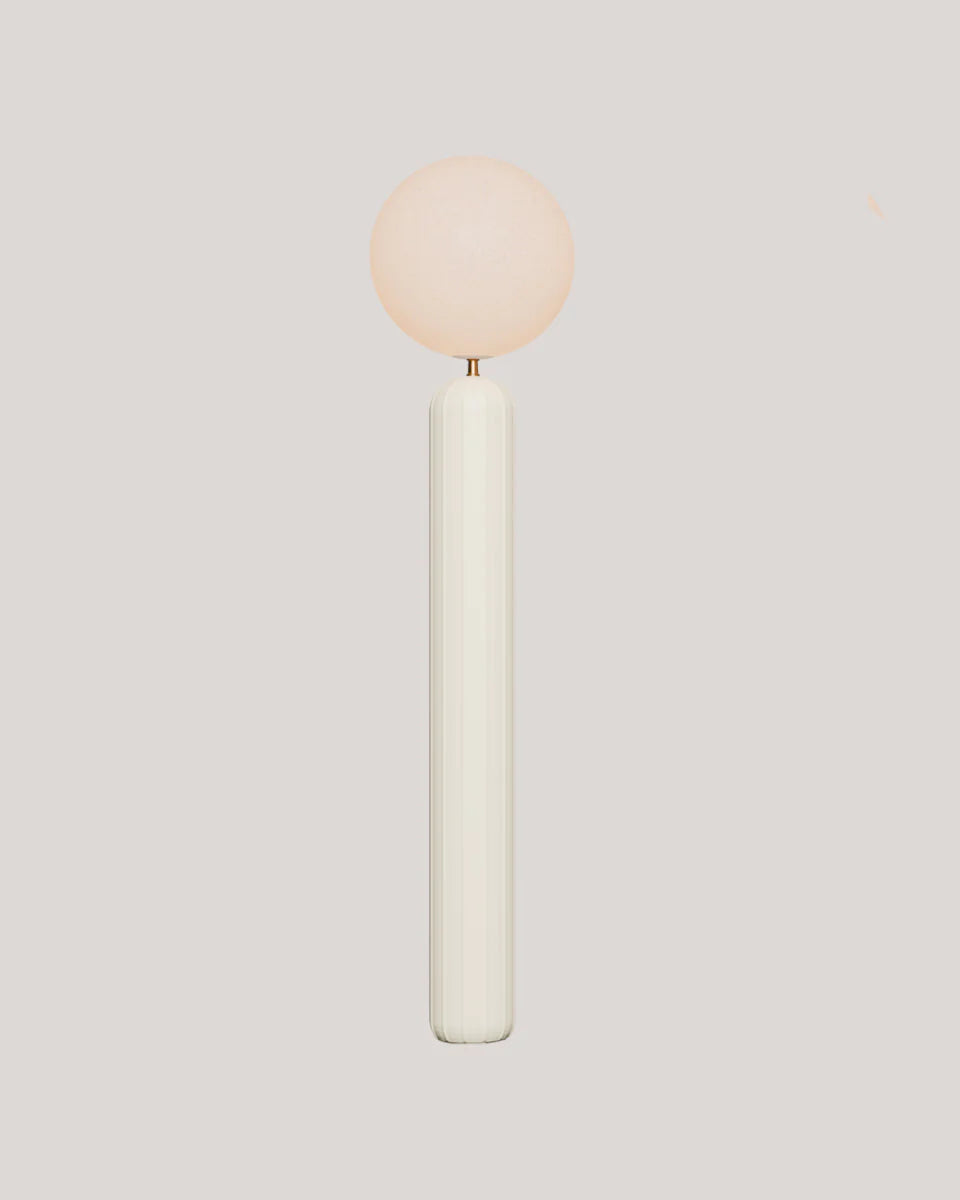 Lampadaire Monica beige solaire pour exterieur