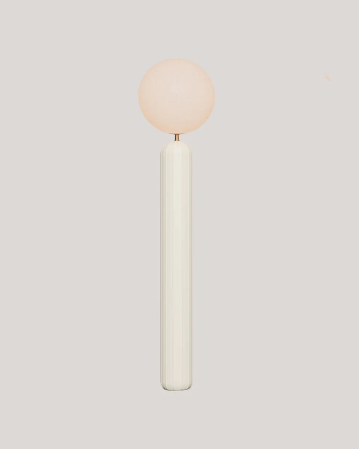 Lampadaire Monica beige solaire pour exterieur