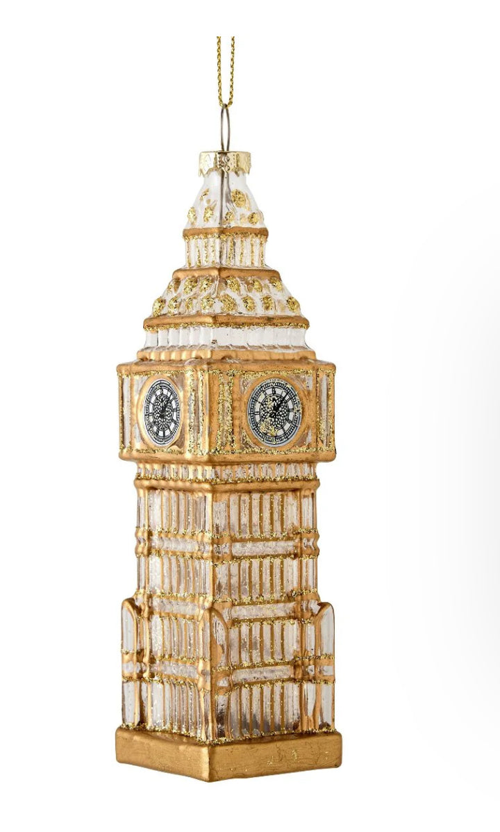 ORNEMENT BIG BEN LONDRE DECO NOEL