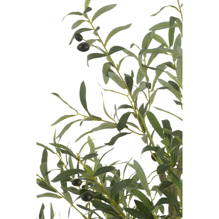  Olivier Pot Artificiel Vert 