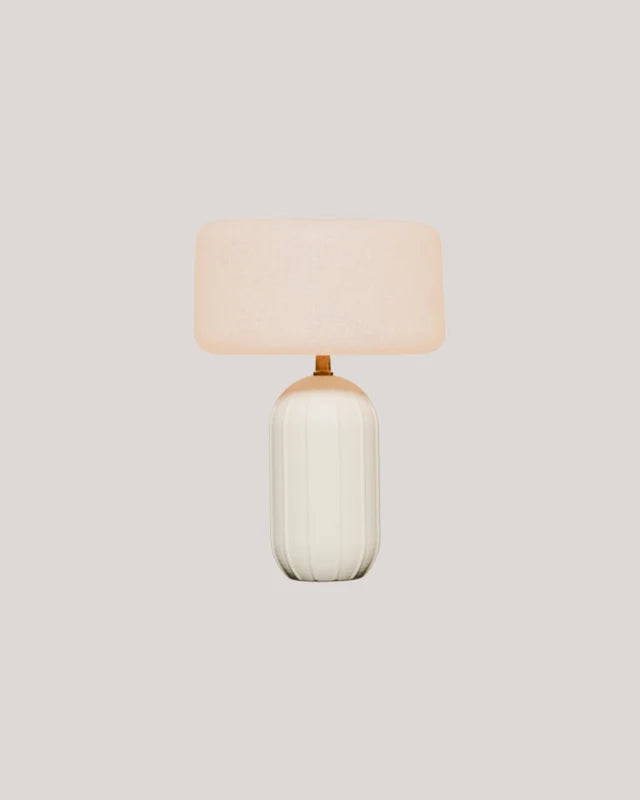Lampe rechargeable et solaire phoebe 40  blanc opaque