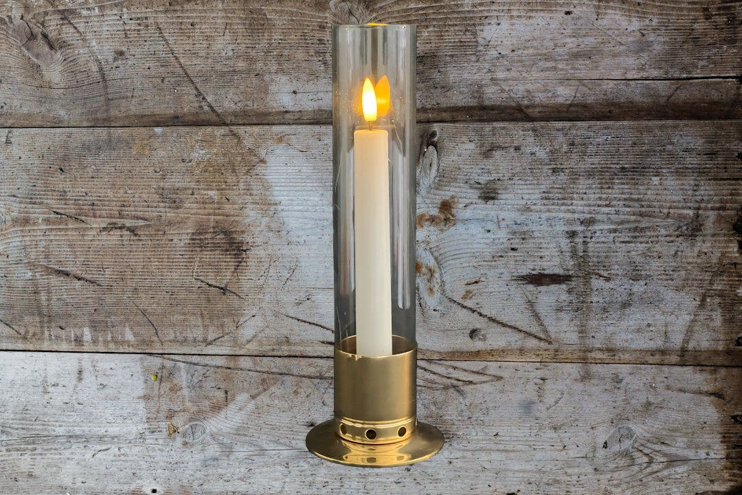 Taper Wax LED Flickering Candles | Ref SR-R-SILMID