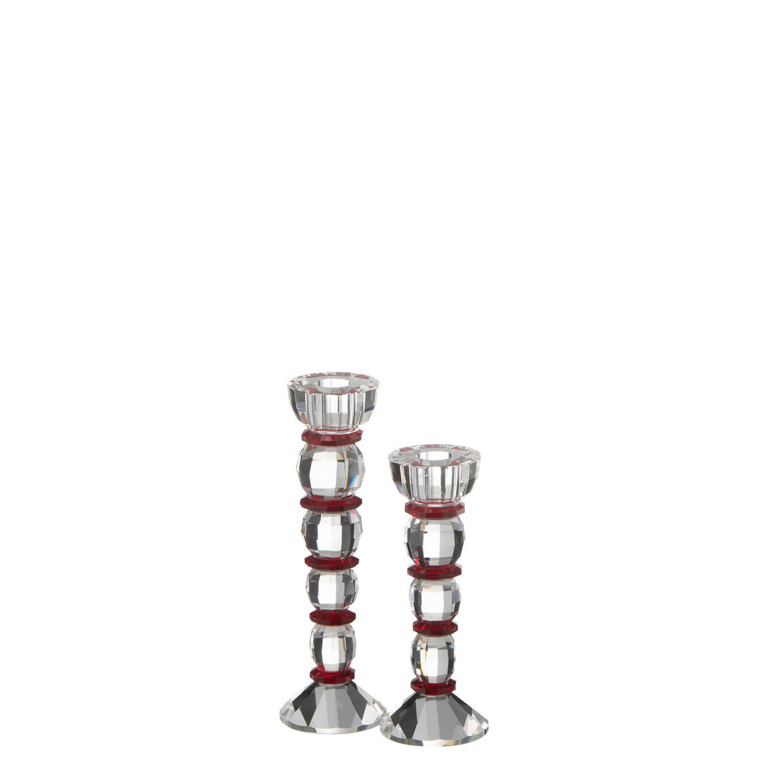 PHOTOPHORES Crystal Rouge Transparent 