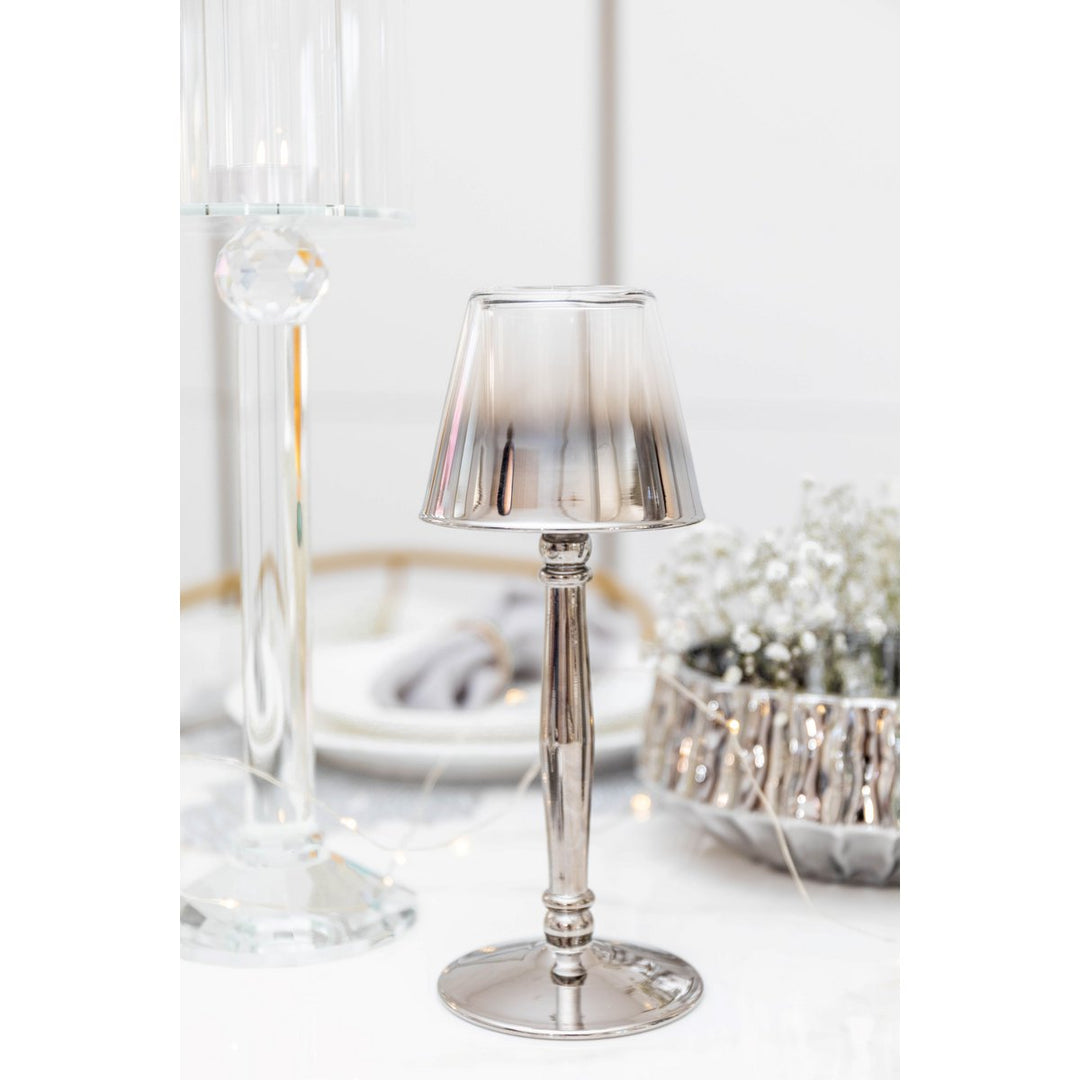 PHOTOPHORE CHAUFFE PLAT EN VERRE