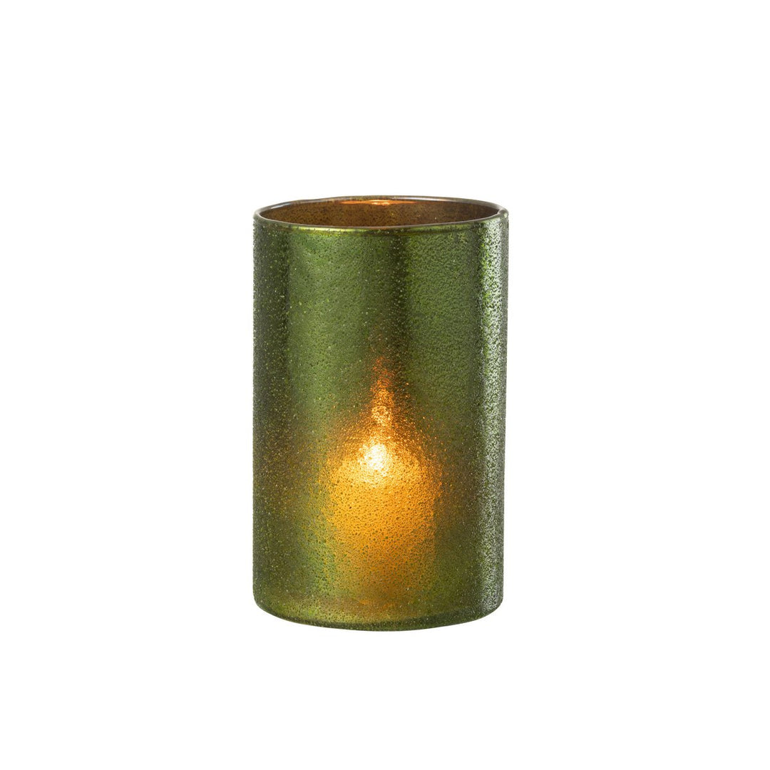 otophore Miroir Vert en Verre pour les decoration de noel