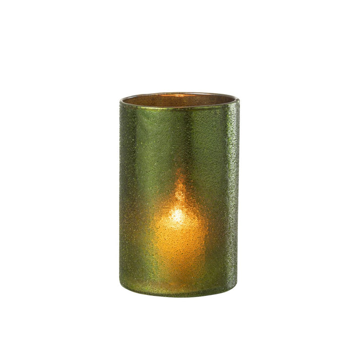 otophore Miroir Vert en Verre pour les decoration de noel