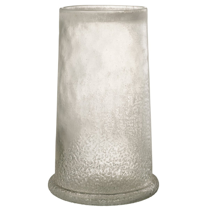 Photophore Sucre Verre Blanc H38