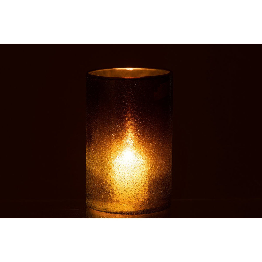 Photophore couleur Vert en Verre pour les decortion de noel