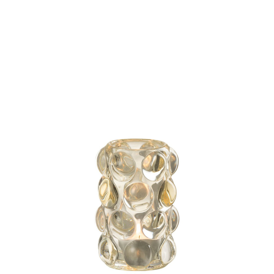 Photophore en vere a bulle jaune  J-Line