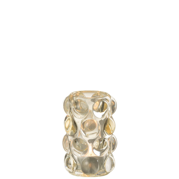 Photophore en vere a bulle jaune  J-Line