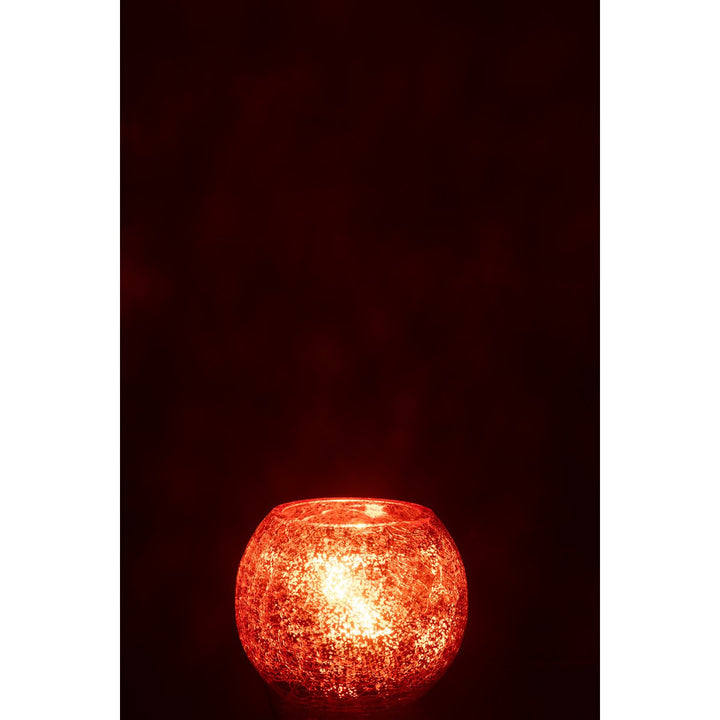 Photophores Boule Verre Orange