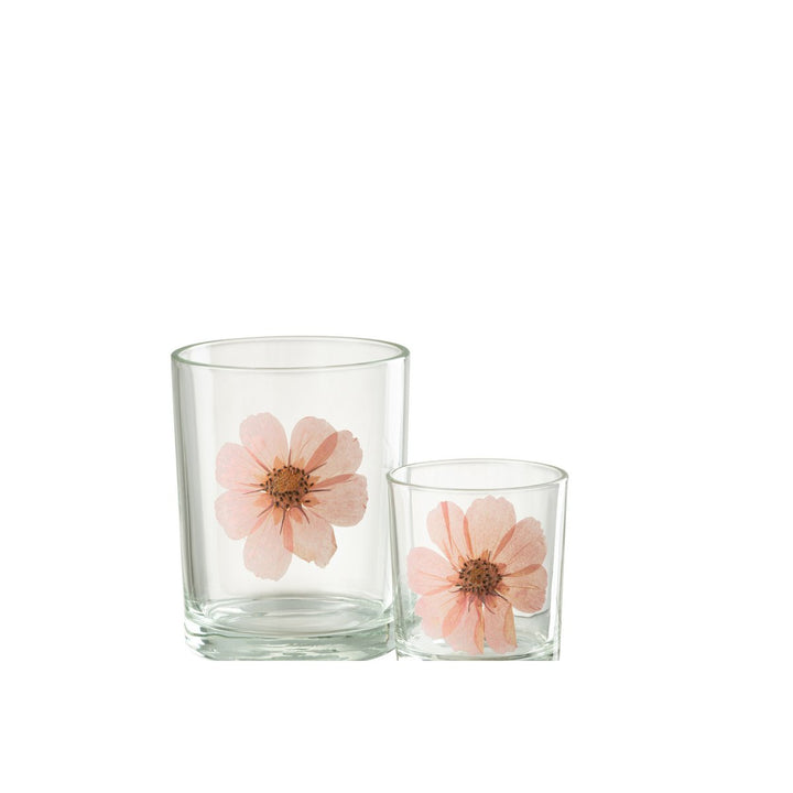 Photophores Fleur Rose 