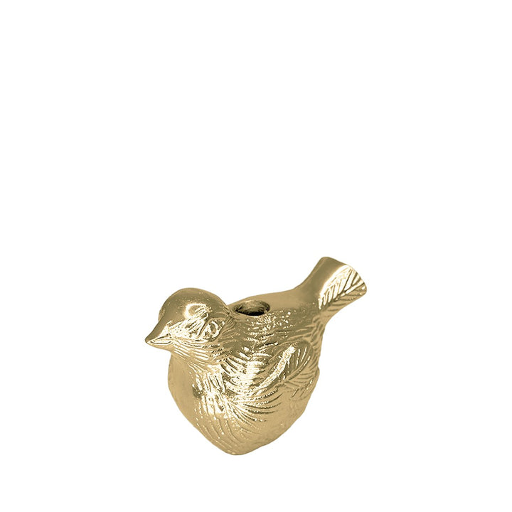 Piques apéritif oiseau dorés - lot de 6