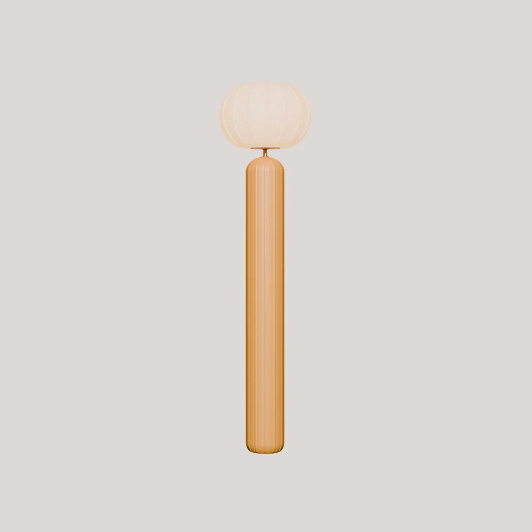 Lampadaire  mutarde Rachel 145 rechargeable sans fil