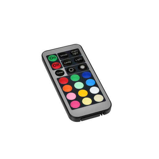 KIT 12 Bougies LED Rechargeables Multi-Couleurs avec télécommande