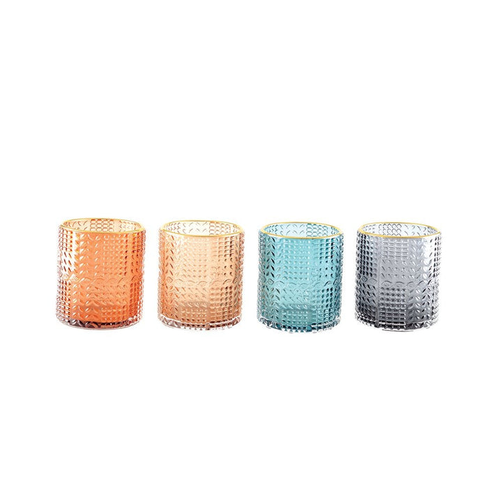 SET DE 4 PHOTOPHORES CHAUFFE PLAT
