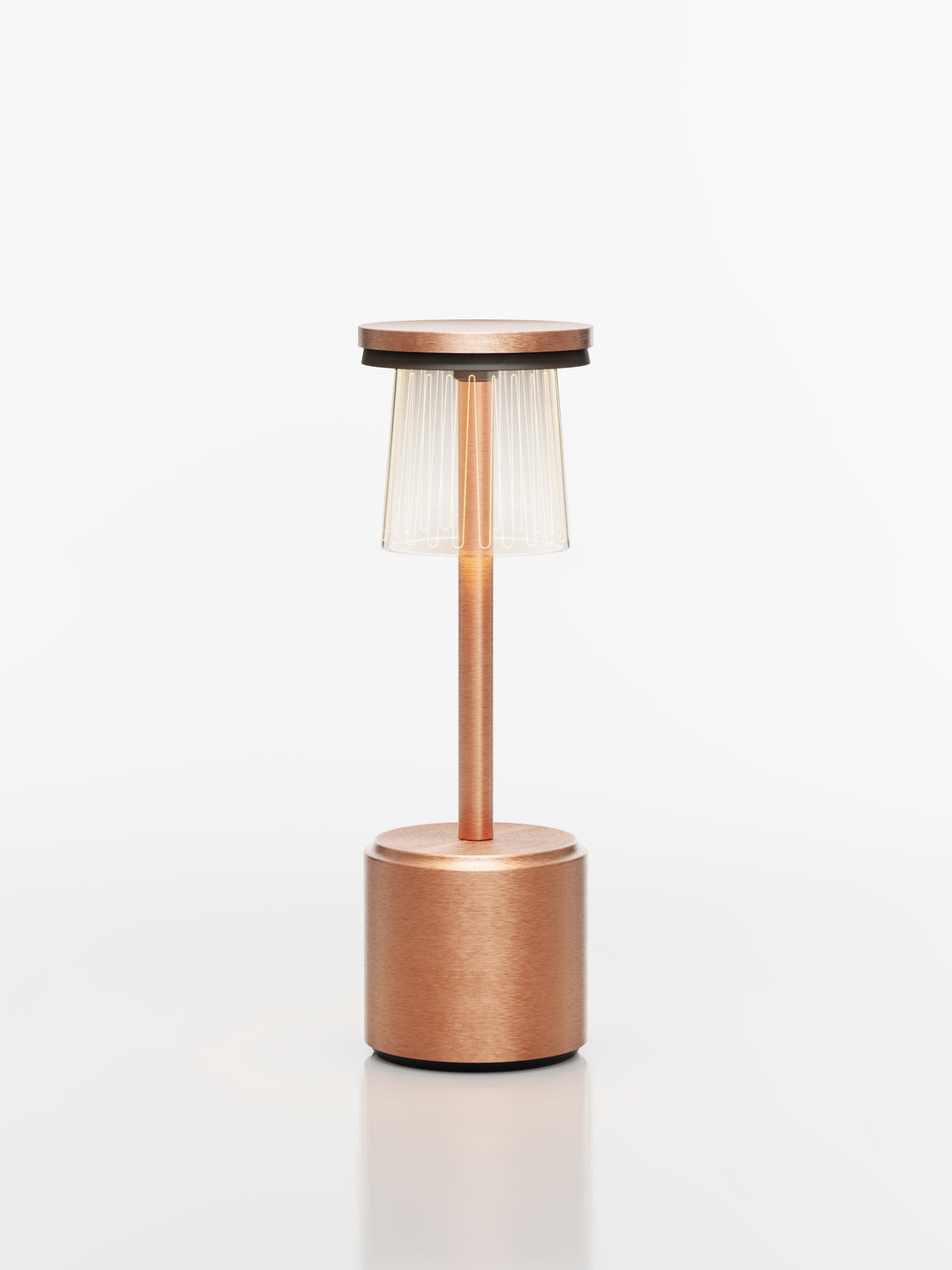 SIRIUS TALL COPPER  COLLECTION IMAGILIGHTS CORDLESS LAMPS