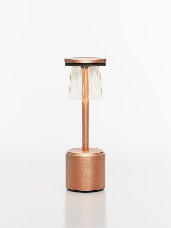 SIRIUS TALL COPPER  COLLECTION IMAGILIGHTS CORDLESS LAMPS