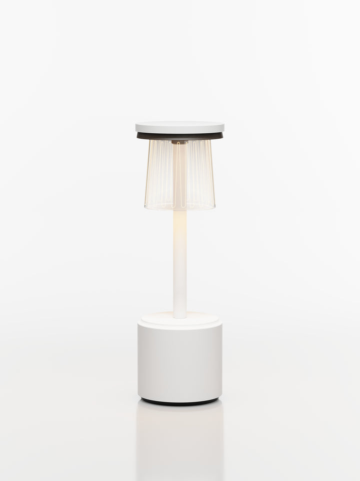 SIRIUS TALL WHITE  COLLECTION IMAGILIGHTS CORDLESS LAMPS