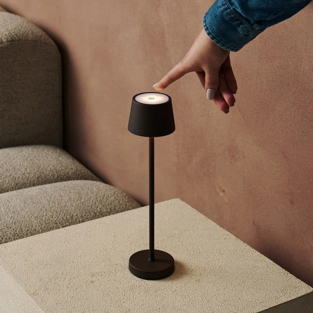 Set ProfessionalHoreca Lampes de table  Mocha Brown + Multi chargeur cafe restaurant