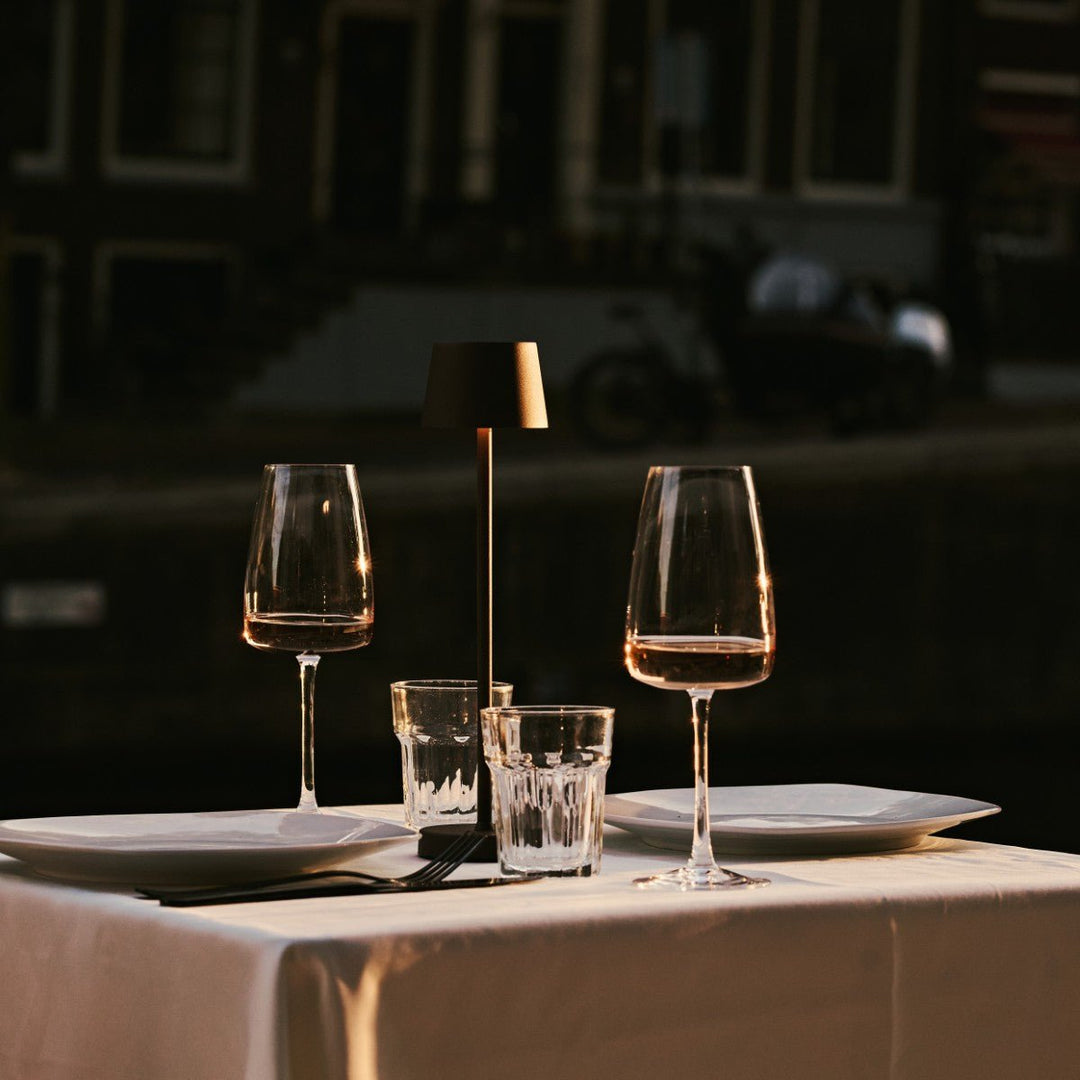 Set ProfessionalHoreca Lampes de table  Mocha Brown + Multi chargeur horeca