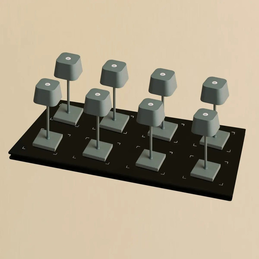 Set Professional - 8 Mini Mouse Gray & 1 station de charge Qi