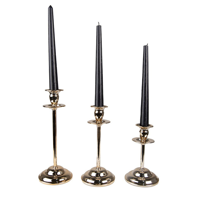 bougeoir dore pour chandelle