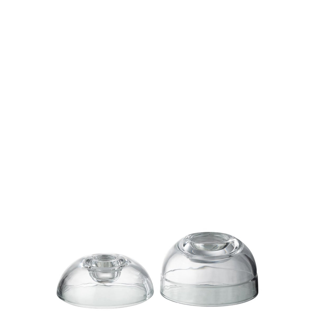 bougeoir en verre j line