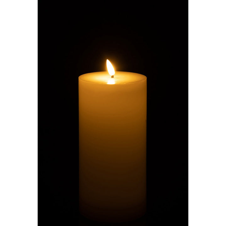 bougie led en cire J-Line 23 cm pile