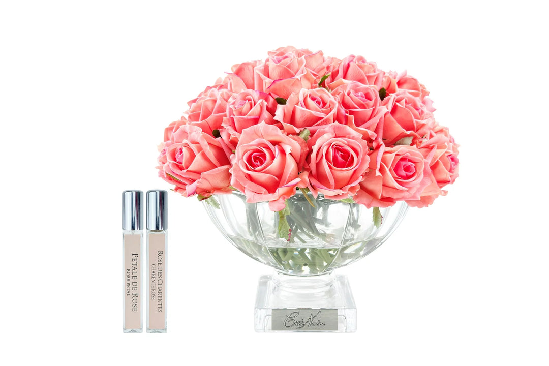 bouquet 36 ROSES -peche-CPRB05